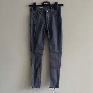 AG Adriano Goldschmied Blue Gray Skinny Jeans Legging Ankle Size 22R
LIKE NEW